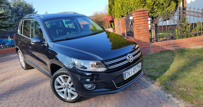 Volkswagen Tiguan cena 59999 przebieg: 180000, rok produkcji 2013 z Myślibórz małe 742